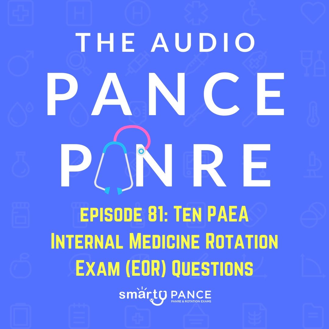 pance ear practice questions
